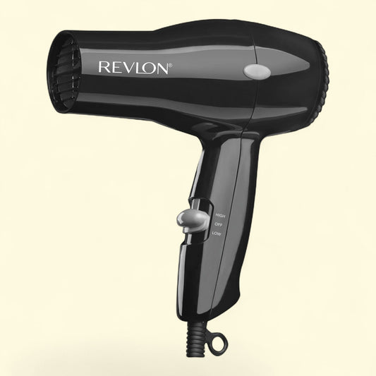 Revlon Compact Hair Dryer, 1875W, Black, (Single Unit)