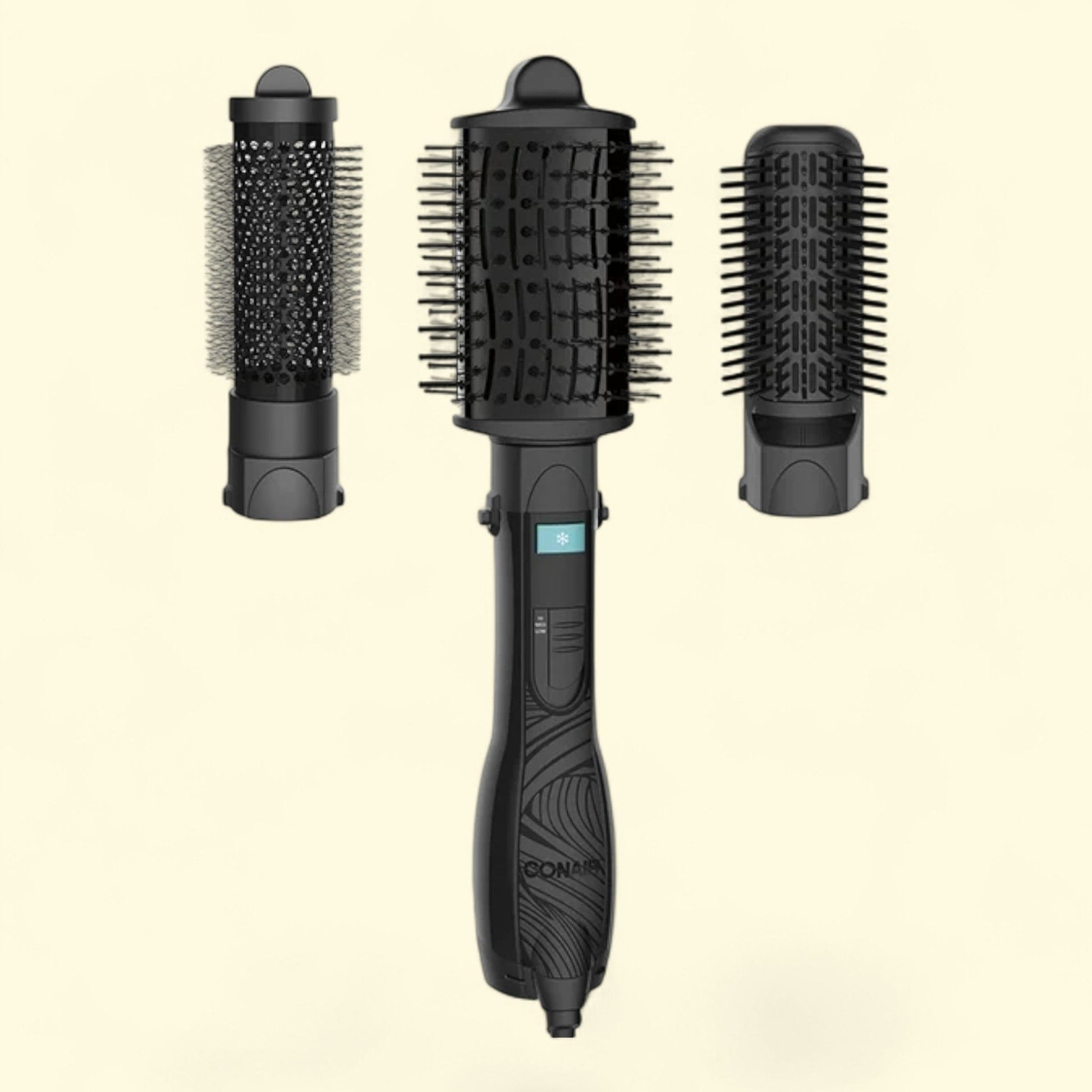 Conair The Curl Collective 3-in-1 Blowout Kit, 3 Interchangeable Br... — authentic US product shipped worldwide by Treatspree