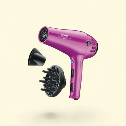 Conair Hair Dryer, 1875 Watt, Ionic Conditioning, Pink(Single Unit) — authentic US product shipped worldwide by Treatspree