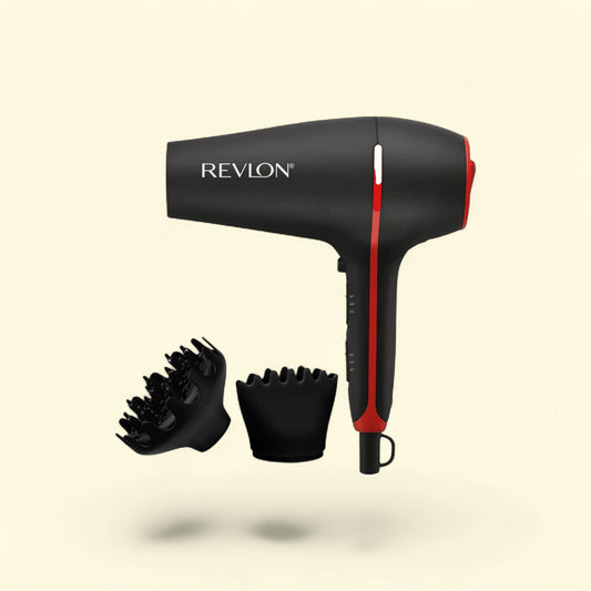 Revlon Smoothstay Hair Dryer, Coconut Oil-Infused Ceramic with Diff... — authentic US product shipped worldwide by Treatspree