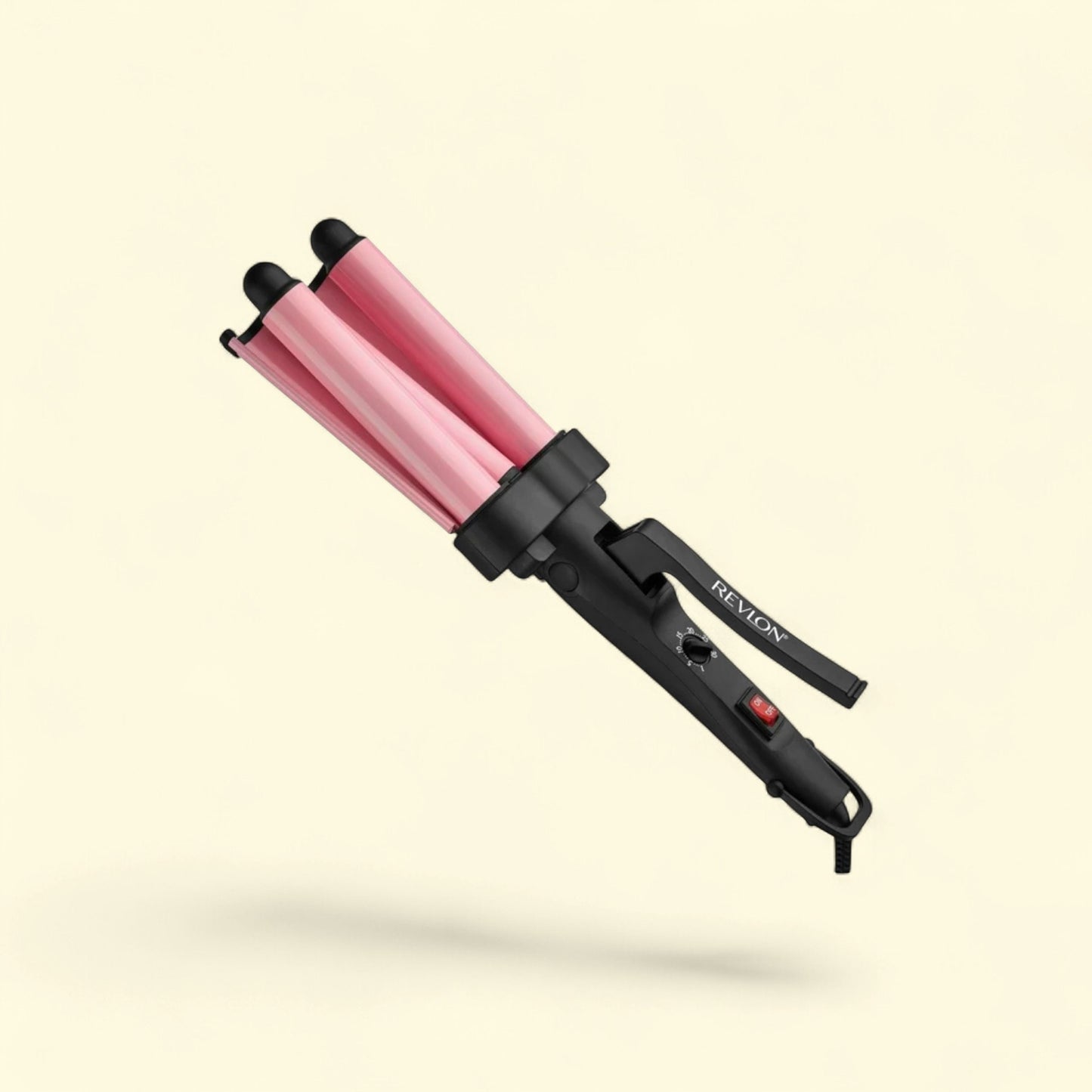 Revlon Hair Waver, 3 Barrel Jumbo Ceramic, Pink, (Single Unit) — authentic US product shipped worldwide by Treatspree