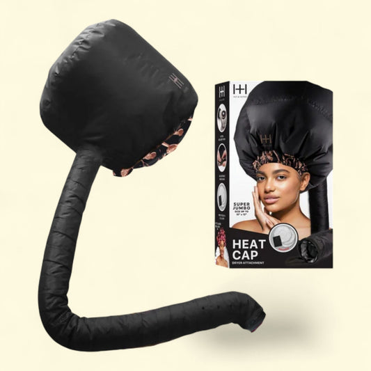 Hot & Hotter Super Jumbo Heat Cap Dryer Attachment, Black, 1 set