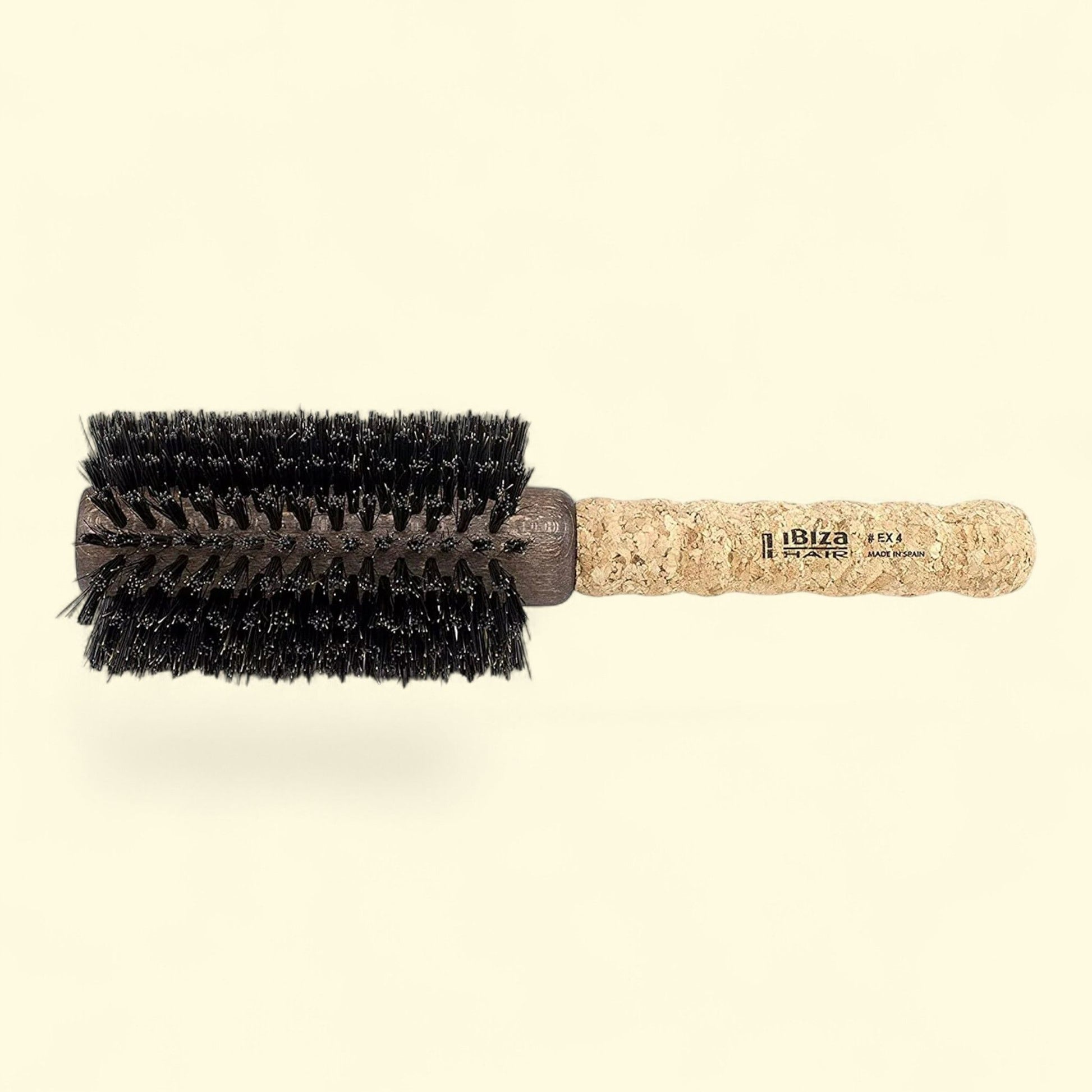 Ibiza Hair Brush, EX4 Boar Bristle Brush, 65mm, (Single Unit) — authentic US product shipped worldwide by Treatspree