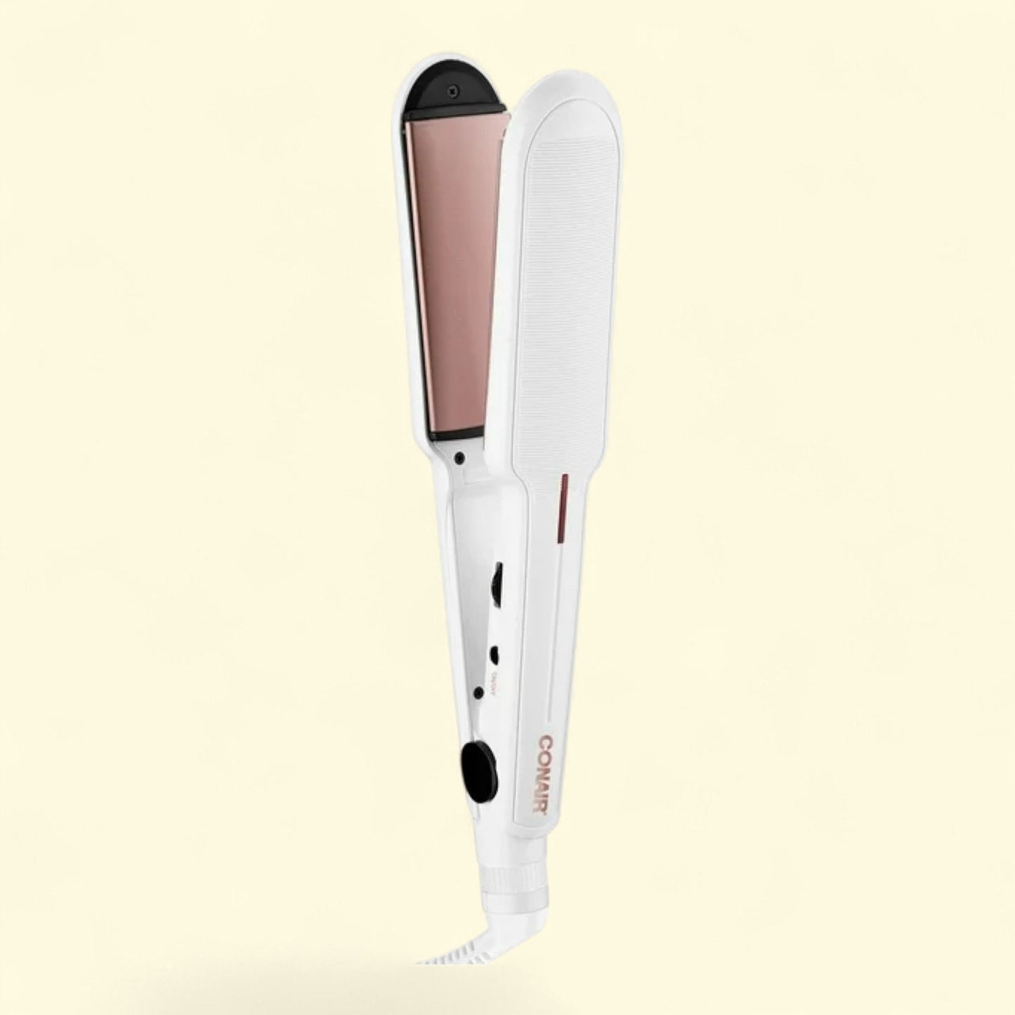 Conair Double Ceramic Flat Iron, 1.5", Rose Gold(Single Unit)