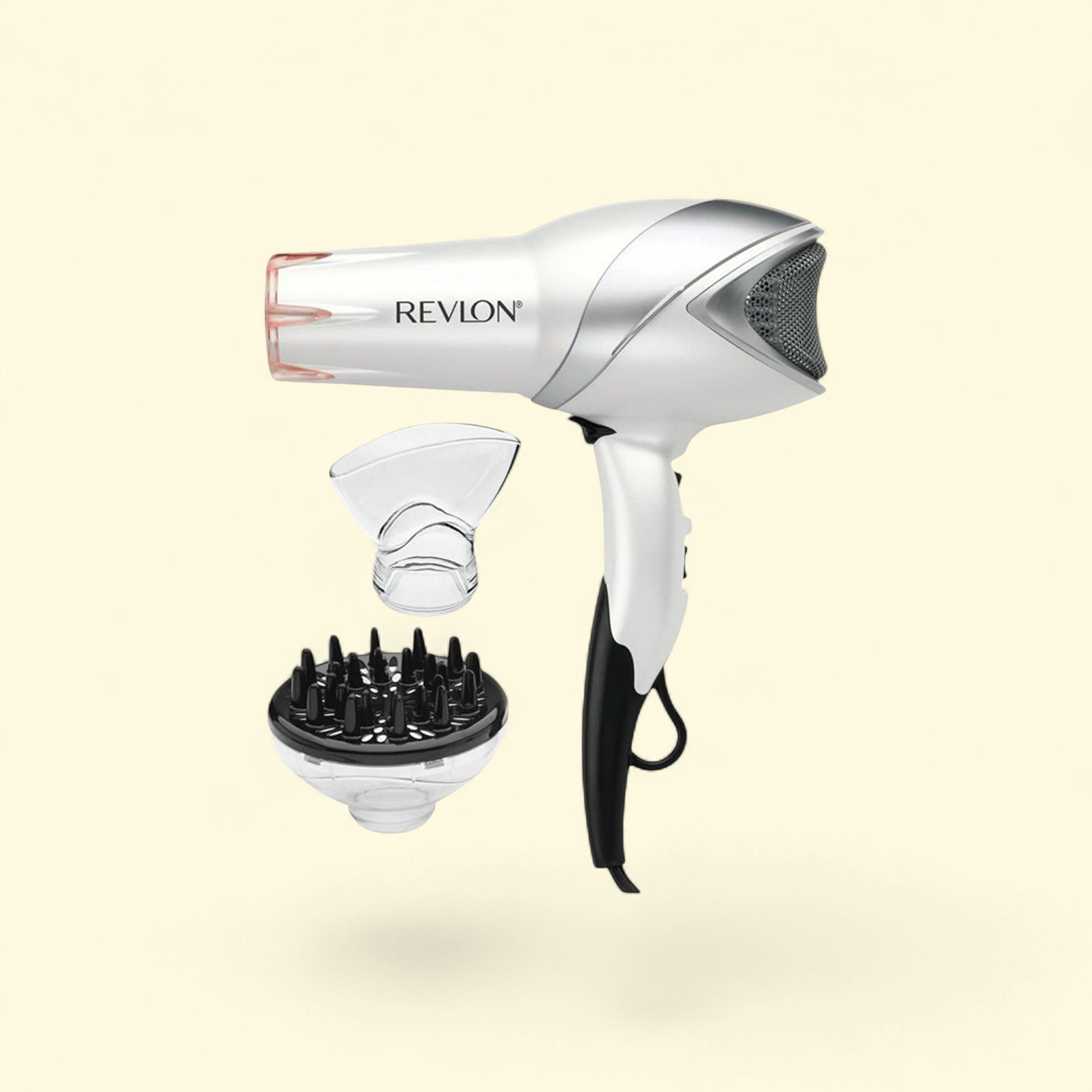 Revlon Hair Dryer, 1875W, White, 3-in-1 set — authentic US product shipped worldwide by Treatspree