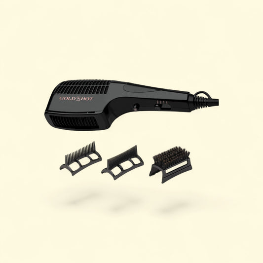 Gold N Hot Multi-Use Styler Dryer, 1875W, Black,4-in-1 set — authentic US product shipped worldwide by Treatspree
