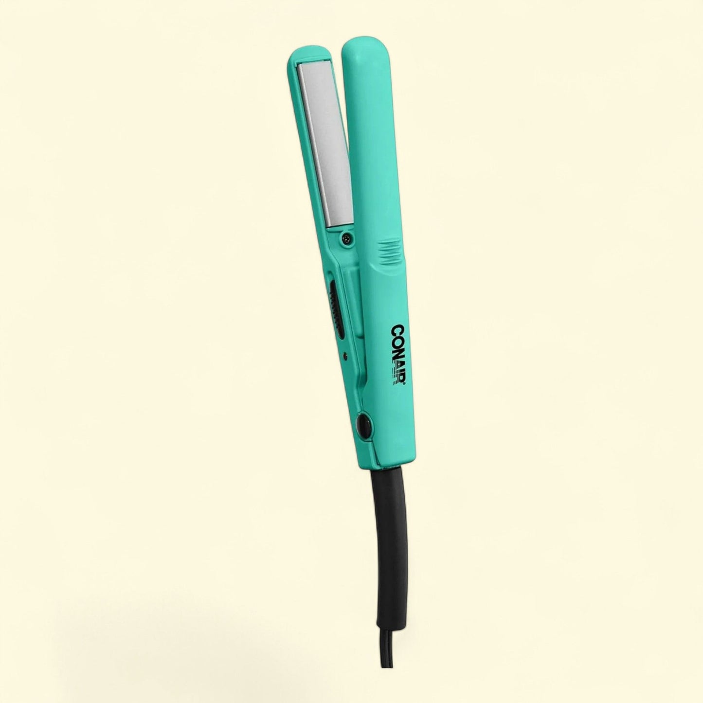 Conair Mini Ceramic Flat Iron Hair Straightener, 1/2" Turquoise(Sin... — authentic US product shipped worldwide by Treatspree
