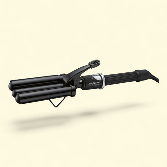 BaBylissPRO Porcelain Ceramic Triple Barrel Waver, (Single Unit)