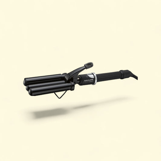 BaBylissPRO Porcelain Ceramic Triple Barrel Waver, (Single Unit) — authentic US product shipped worldwide by Treatspree