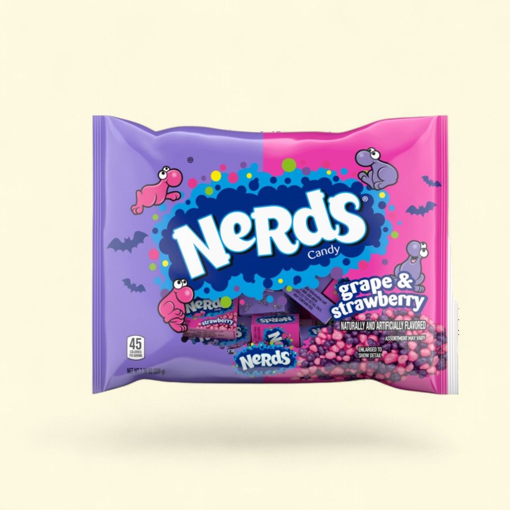 Nerds Grape & Strawberry Candy - Halloween Mini Packs — authentic US product shipped worldwide by Treatspree