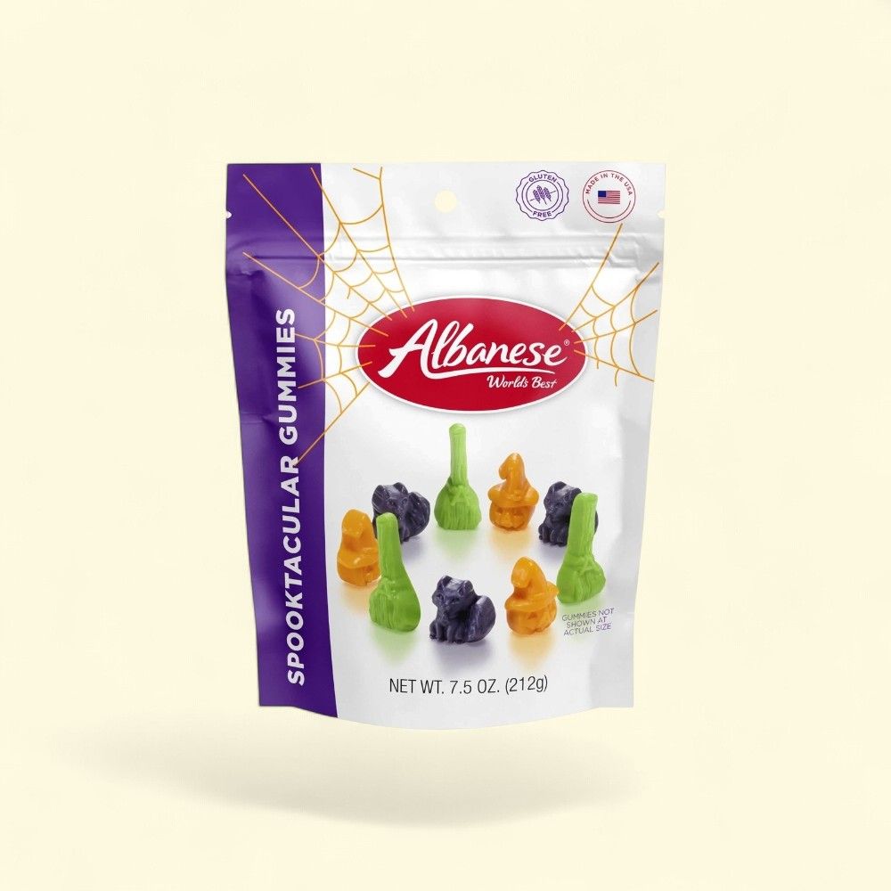 Albanese Spooktacular Halloween Gummy Candies - 7.5oz — authentic US product shipped worldwide by Treatspree