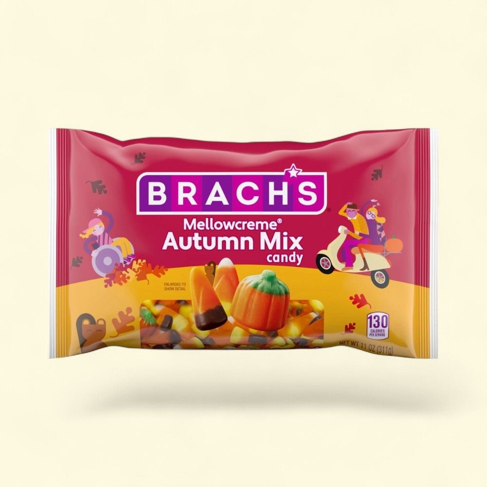Brach's Halloween Autumn Mix Mellowcreme Candy, 11 oz — authentic US product shipped worldwide by Treatspree