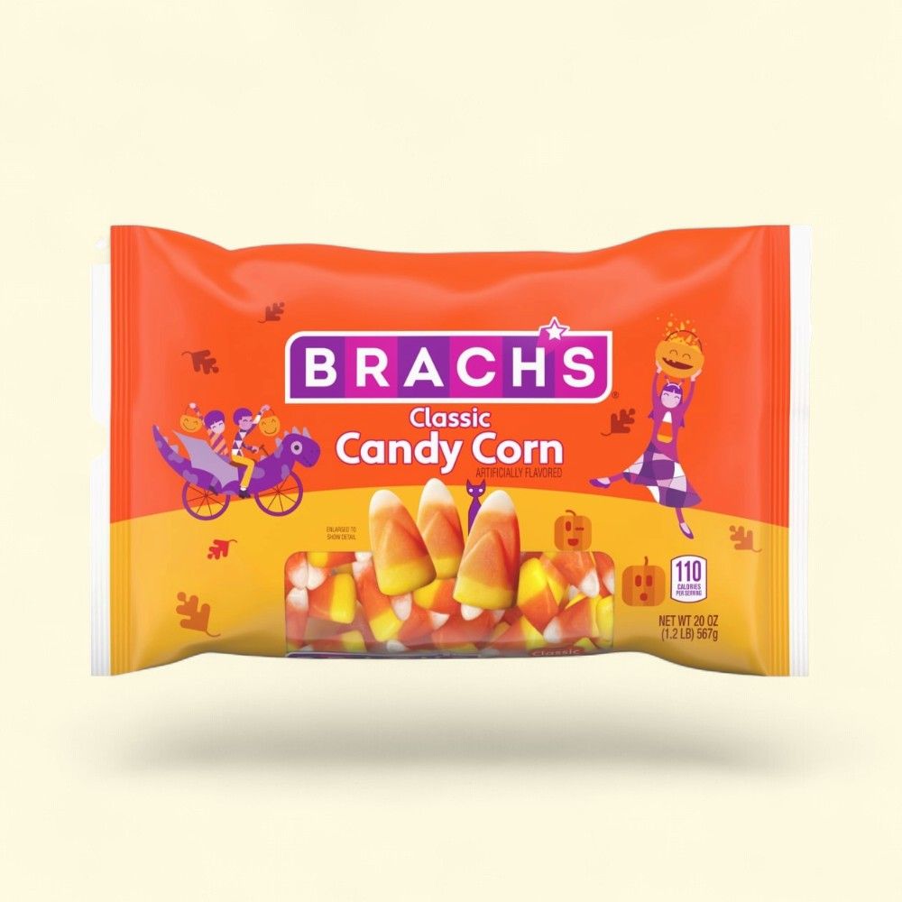 Brach's Classic Halloween Candy Corn, Fall Treats, 20 oz — authentic US product shipped worldwide by Treatspree