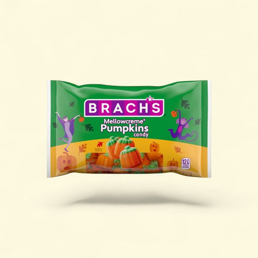Brach's Pumpkins Mellowcreme Candy, Fall Treats — authentic US product shipped worldwide by Treatspree