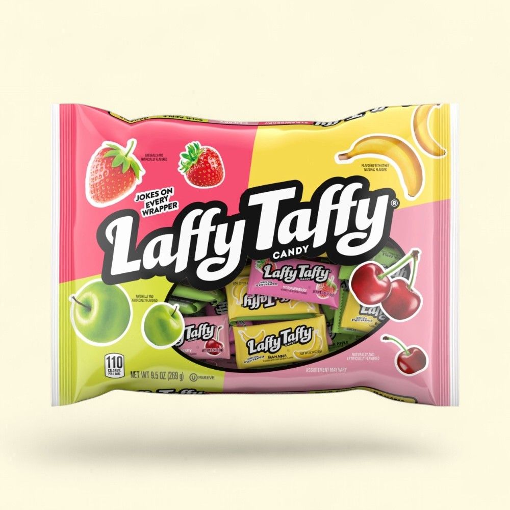 Laffy Taffy Halloween Assorted Mini Fruit Flavored Candy, 9.5 oz — authentic US product shipped worldwide by Treatspree