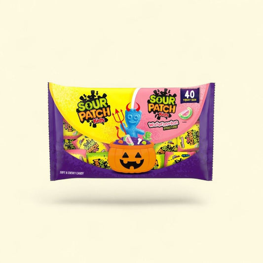 Sour Patch Kids Original & Watermelon Gummy Candy Variety Pack — authentic US product shipped worldwide by Treatspree