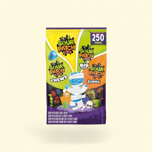 SOUR PATCH KIDS Soft & Chewy Halloween Candy Variety Pack — authentic US product shipped worldwide by Treatspree