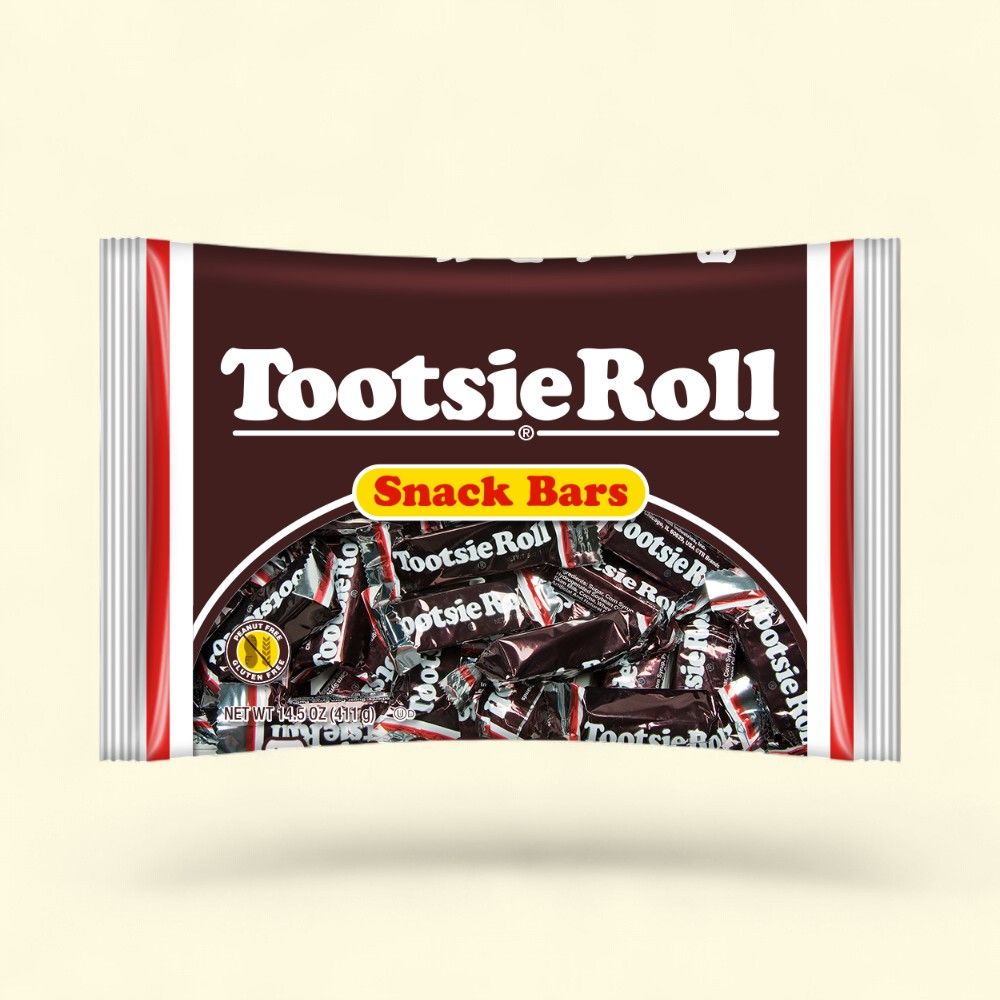 Tootsie Roll Snack Bars Halloween Candy 14.5 oz — authentic US product shipped worldwide by Treatspree