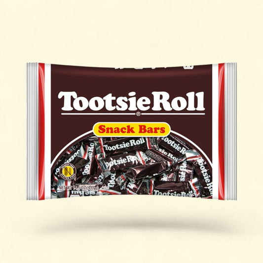 Tootsie Roll Snack Bars Halloween Candy 14.5 oz — authentic US product shipped worldwide by Treatspree