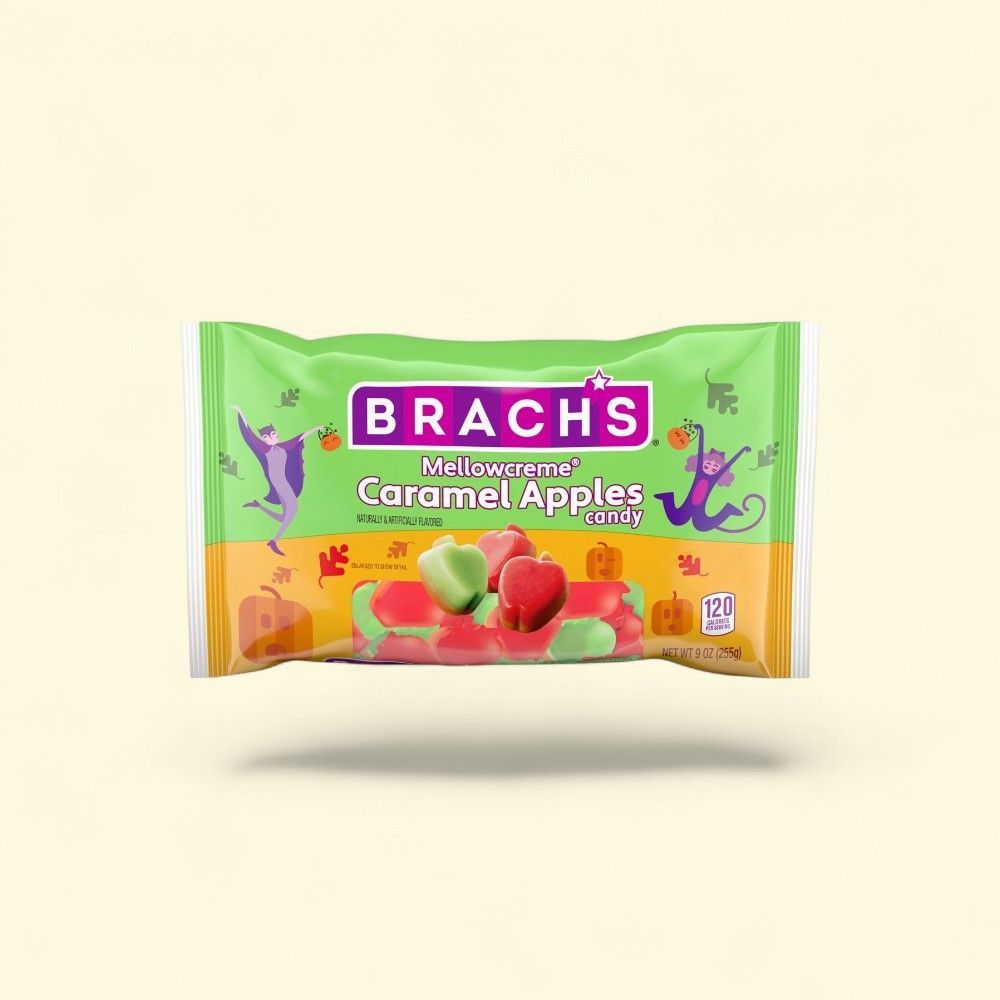Brach's Mellowcreme Caramel Apples, 9 oz — authentic US product shipped worldwide by Treatspree