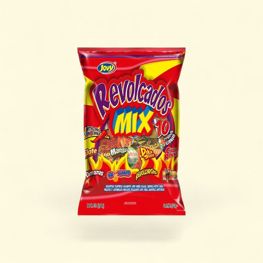Jovy Revolcado Assorted Chili Lollipops & Candy Mix, 10lb — authentic US product shipped worldwide by Treatspree