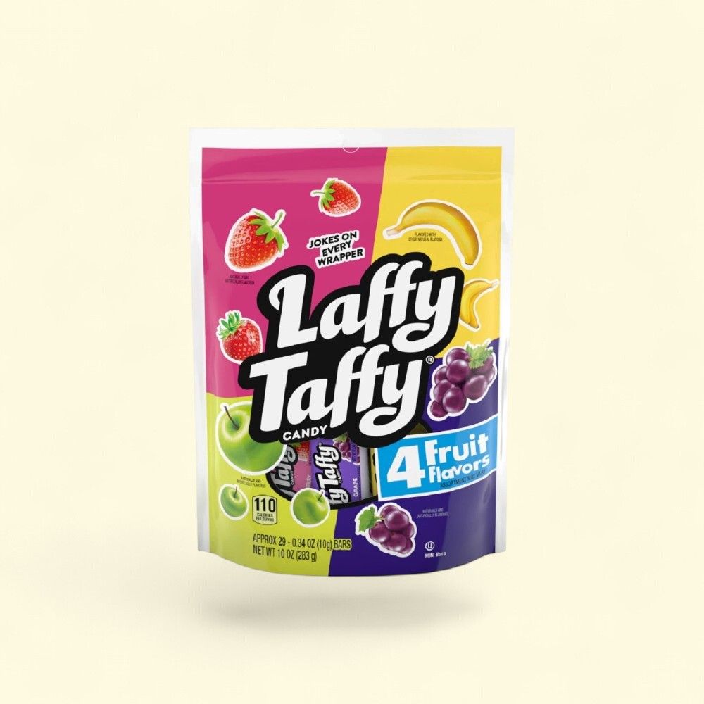 Laffy Taffy Assorted Mini Candy Bars, 10 oz (283g) — authentic US product shipped worldwide by Treatspree