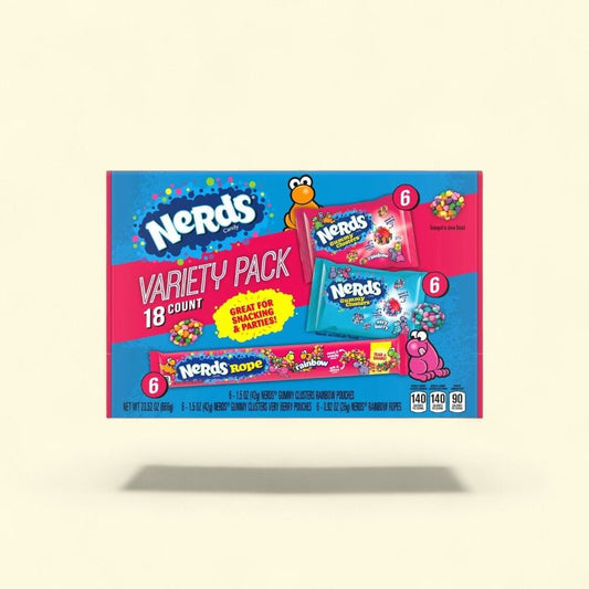 Nerds Variety Pack Candy — authentic US product shipped worldwide by Treatspree