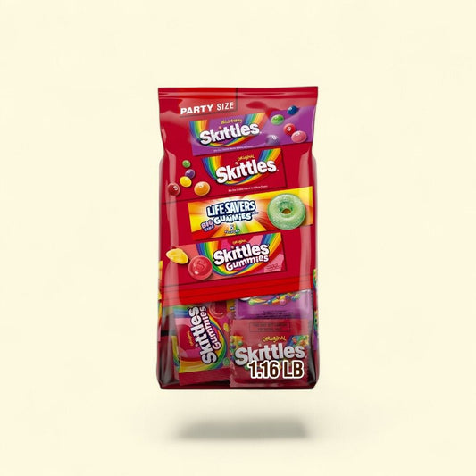 Skittles & Life Savers Fun Size Candy Assortment — authentic US product shipped worldwide by Treatspree