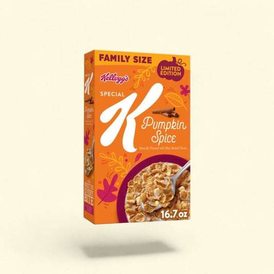 Kellogg's Special K Pumpkin Spice Cereal - 16.7oz — authentic US product shipped worldwide by Treatspree
