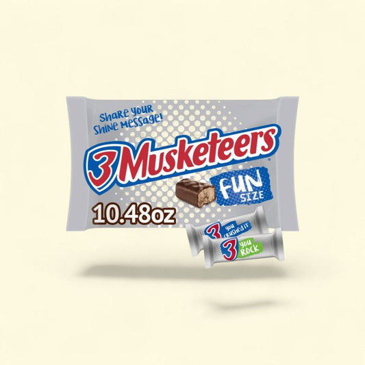 3 Musketeers Chocolate Candy Bars — authentic US product shipped worldwide by Treatspree