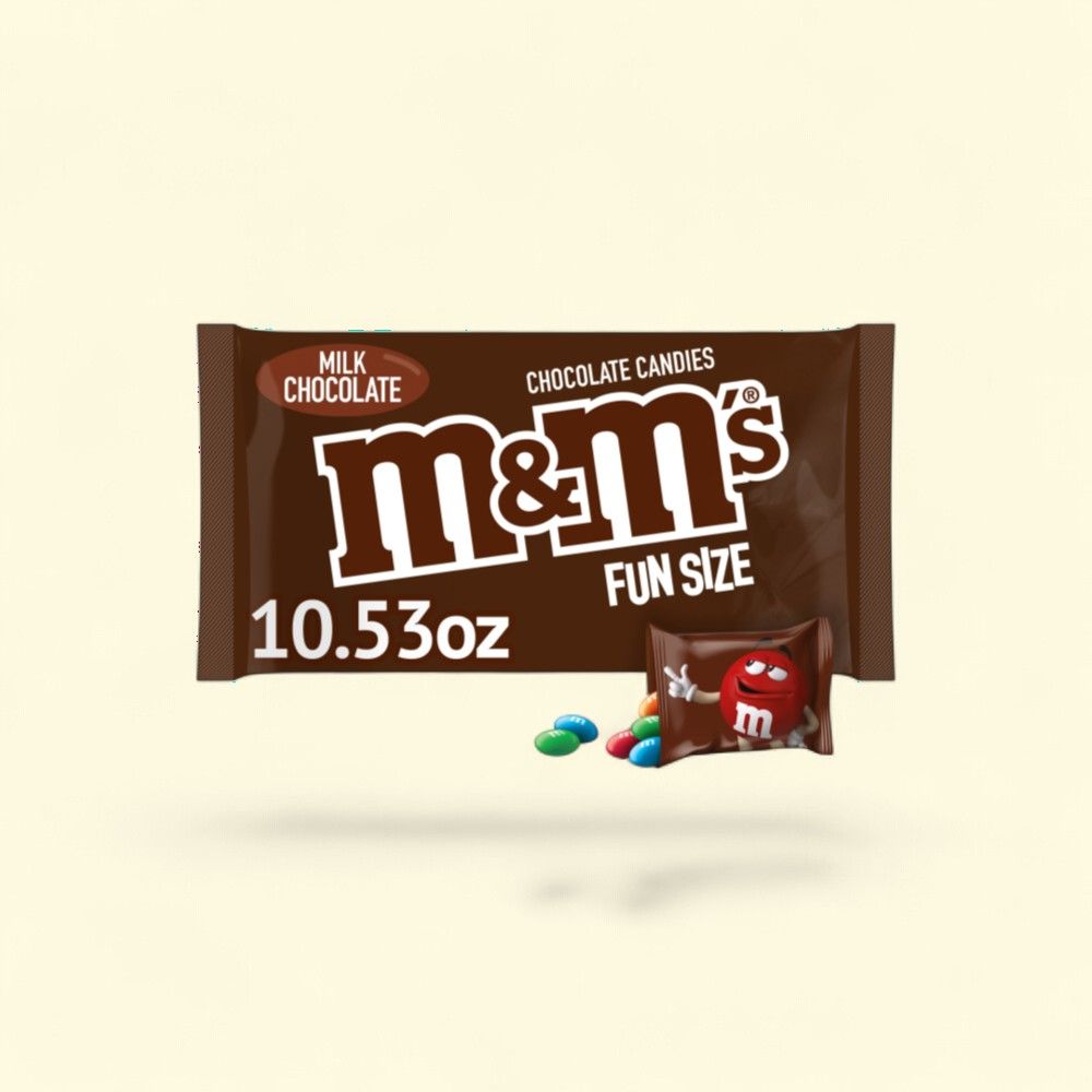 M&M's Fun Size Milk Chocolate Candies — authentic US product shipped worldwide by Treatspree
