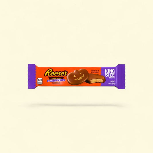 Reese's King Size Milk Chocolate Peanut Butter Pumpkins — authentic US product shipped worldwide by Treatspree