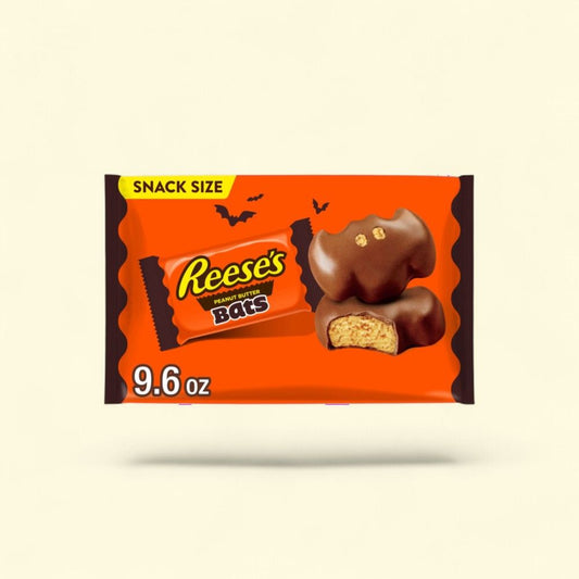 Reese's Milk Chocolate Peanut Butter Bats Halloween Candy Bag — authentic US product shipped worldwide by Treatspree