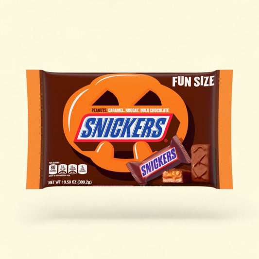 Snickers Chocolate Candy Bars, 10.59 oz Bag — authentic US product shipped worldwide by Treatspree