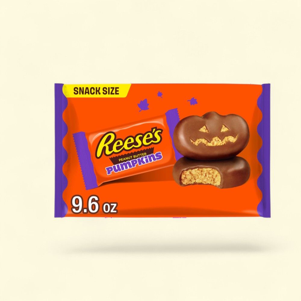 Reese's Milk Chocolate Peanut Butter Pumpkins Halloween Candy — authentic US product shipped worldwide by Treatspree