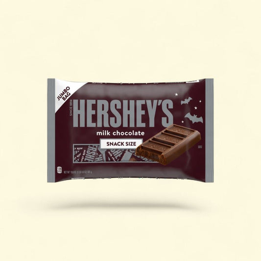 Hershey's Milk Chocolate Snack Size Halloween Candy Bag — authentic US product shipped worldwide by Treatspree
