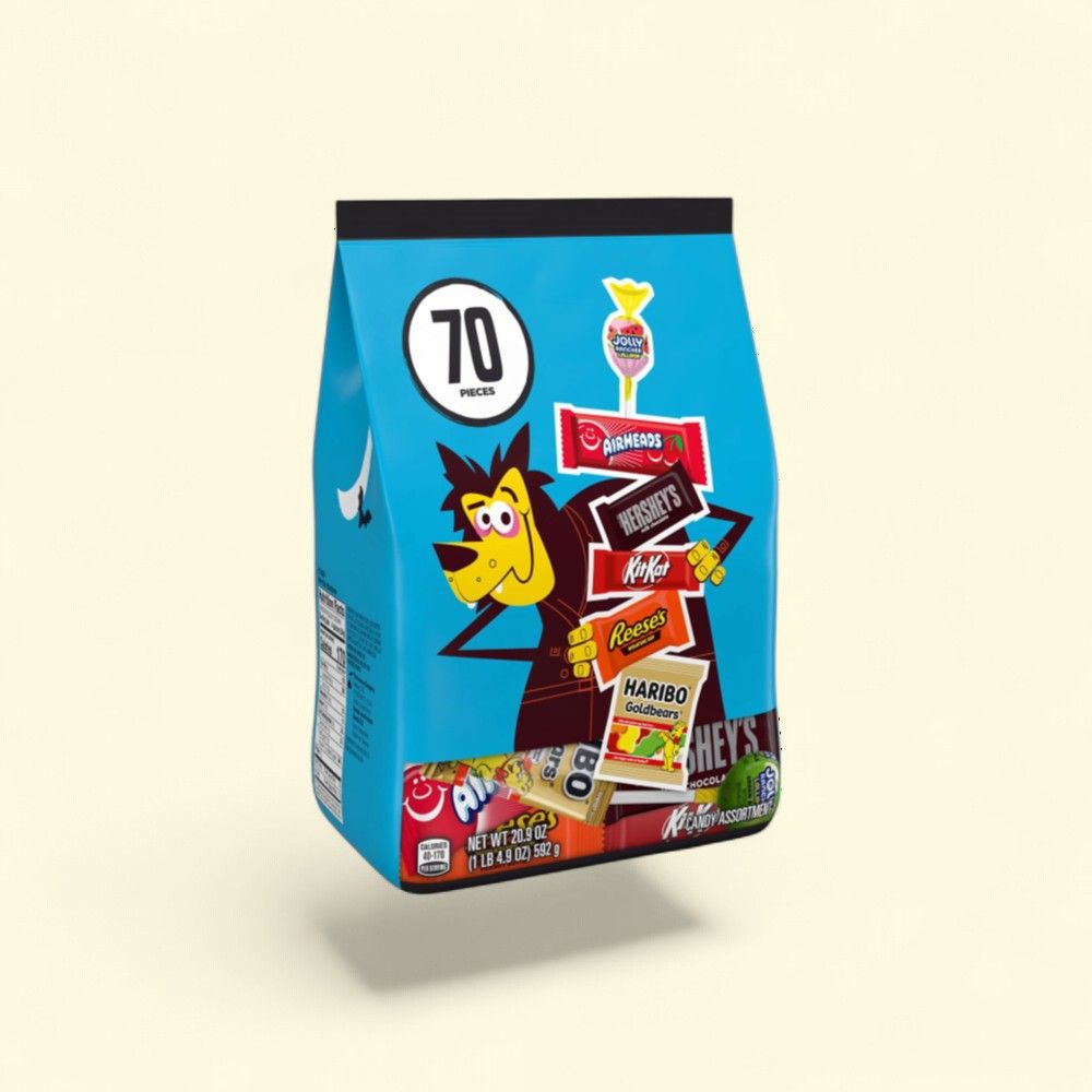 Hershey's Assorted Halloween Candy Variety Bag, 70 Pieces — authentic US product shipped worldwide by Treatspree