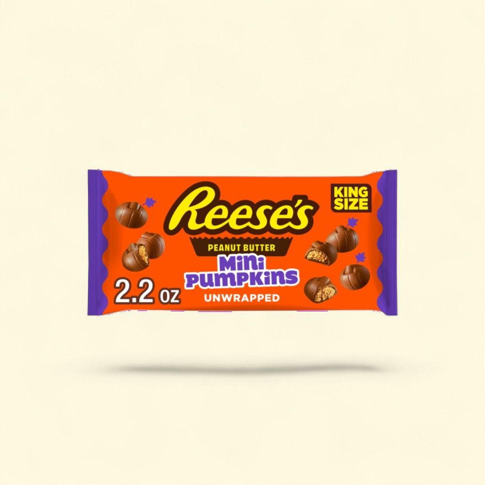 Reese's Mini Pumpkins Chocolate Peanut Butter Cremes — authentic US product shipped worldwide by Treatspree