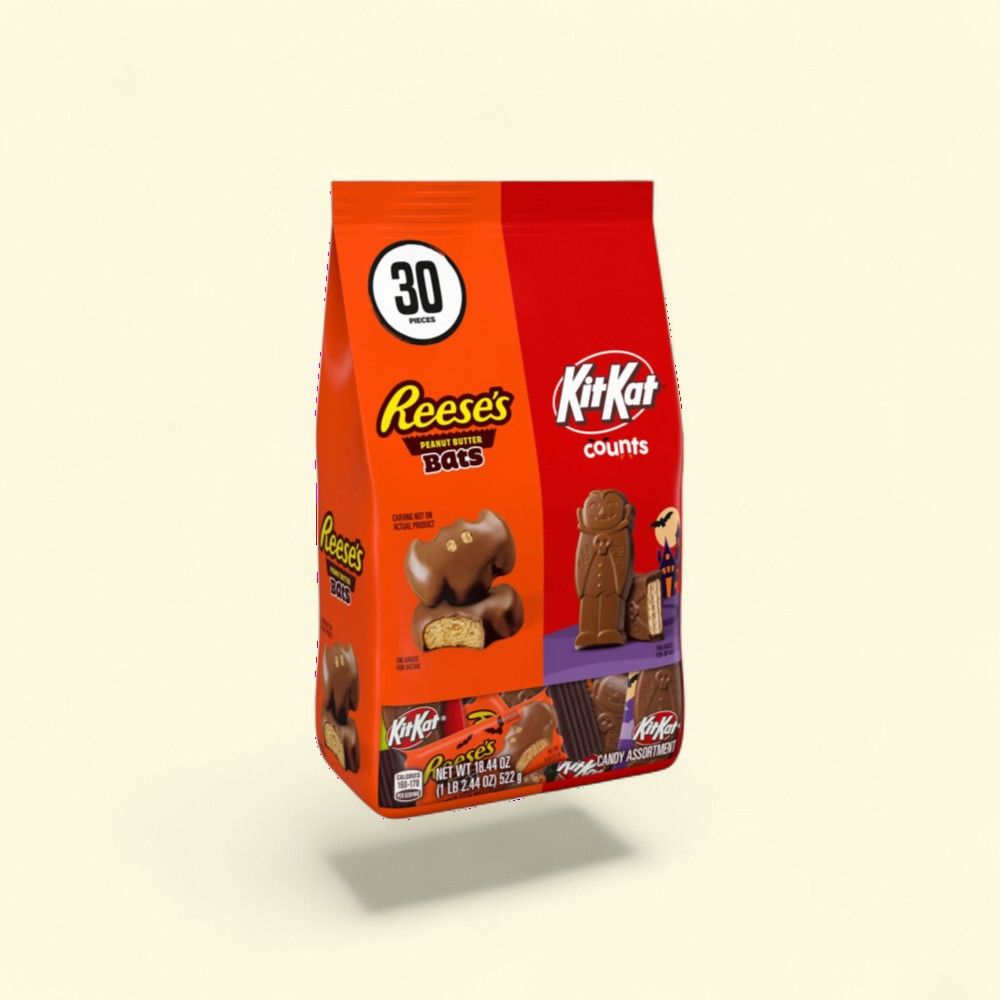 Kit Kat & Reese's Assorted Milk Chocolate Halloween Candy Bag — authentic US product shipped worldwide by Treatspree