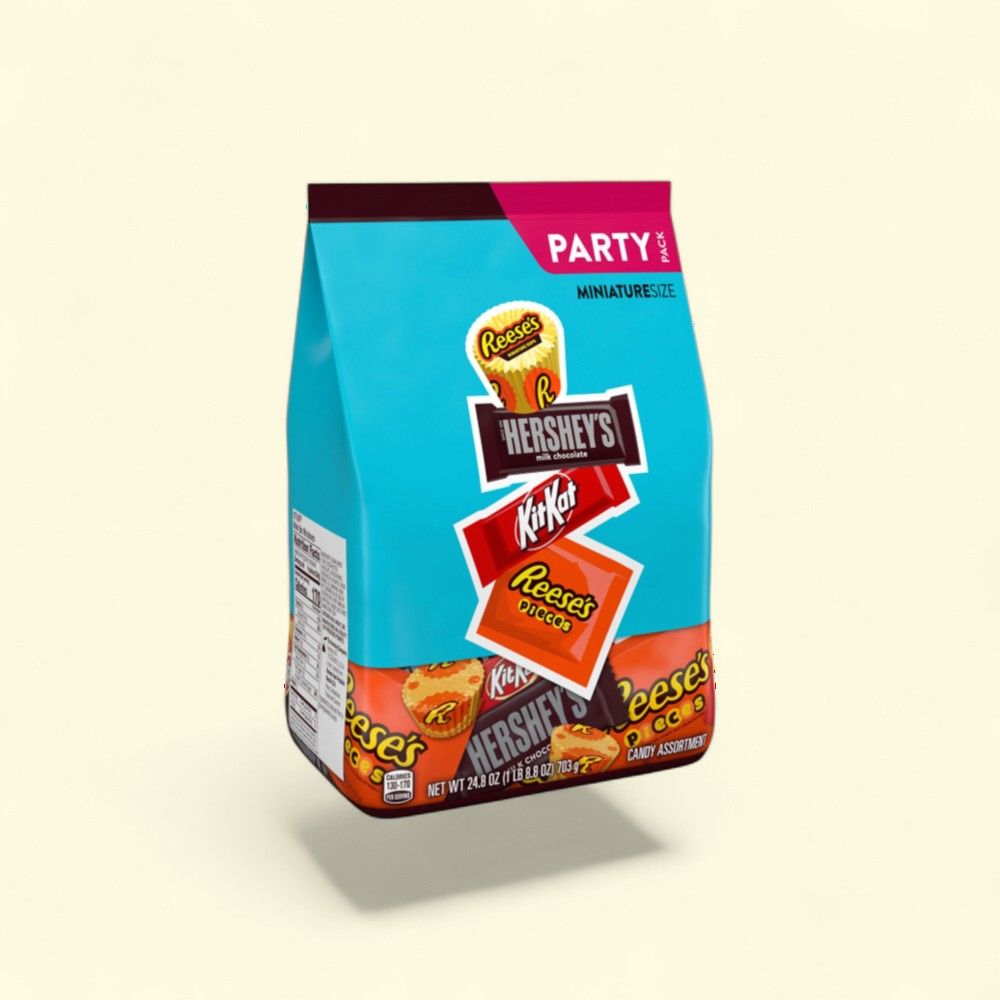 Hershey's, Kit Kat & Reese's Miniature Assorted Candy Party Pack — authentic US product shipped worldwide by Treatspree