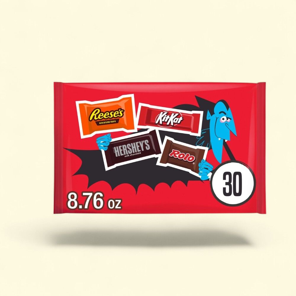 Hershey Assorted Chocolate Candy Bag 8.76 oz — authentic US product shipped worldwide by Treatspree