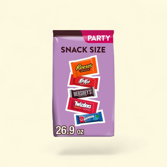 Hershey's Assorted Snack Size Candy, 26.9 oz — authentic US product shipped worldwide by Treatspree