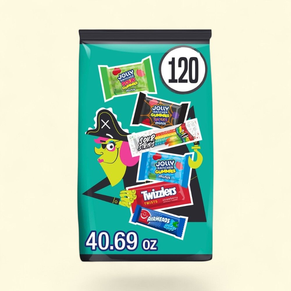 Hershey's Assorted Fruit Flavored Halloween Candy Bulk Bag — authentic US product shipped worldwide by Treatspree