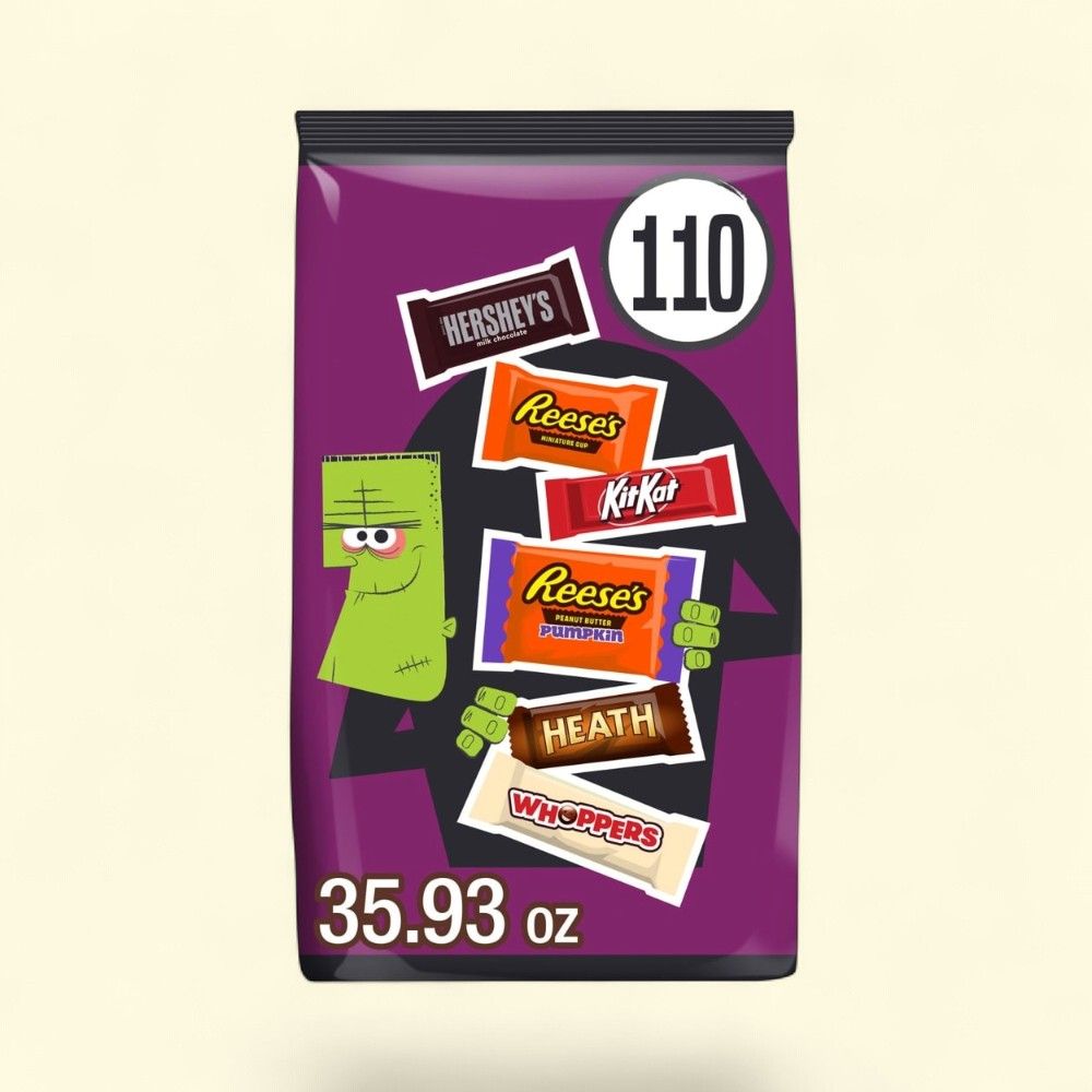 Hershey's Assorted Halloween Candy Variety Bag 35.93 oz — authentic US product shipped worldwide by Treatspree