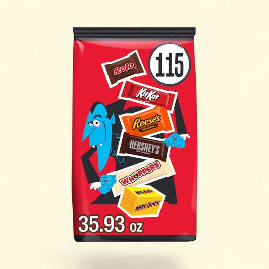 Hershey's Assorted Halloween Candy Bulk Variety Bag 35.93 oz — authentic US product shipped worldwide by Treatspree