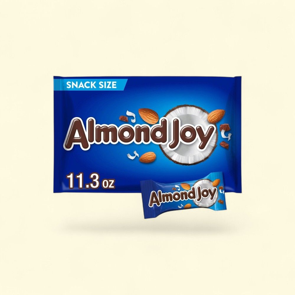 Almond Joy Coconut & Almond Chocolate Candy Bag, 11.3 oz (320g) — authentic US product shipped worldwide by Treatspree