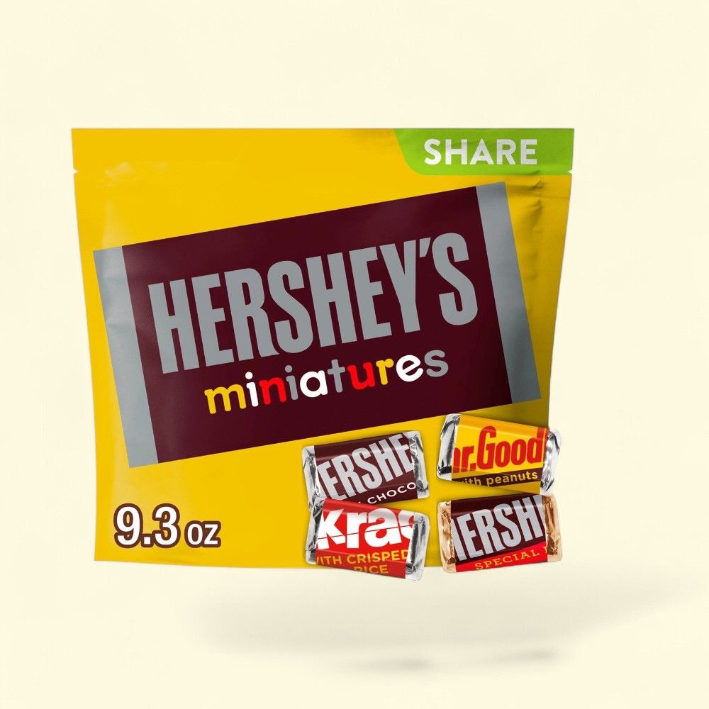 Hershey's Miniatures Assorted Chocolate Candy Share Pack — authentic US product shipped worldwide by Treatspree