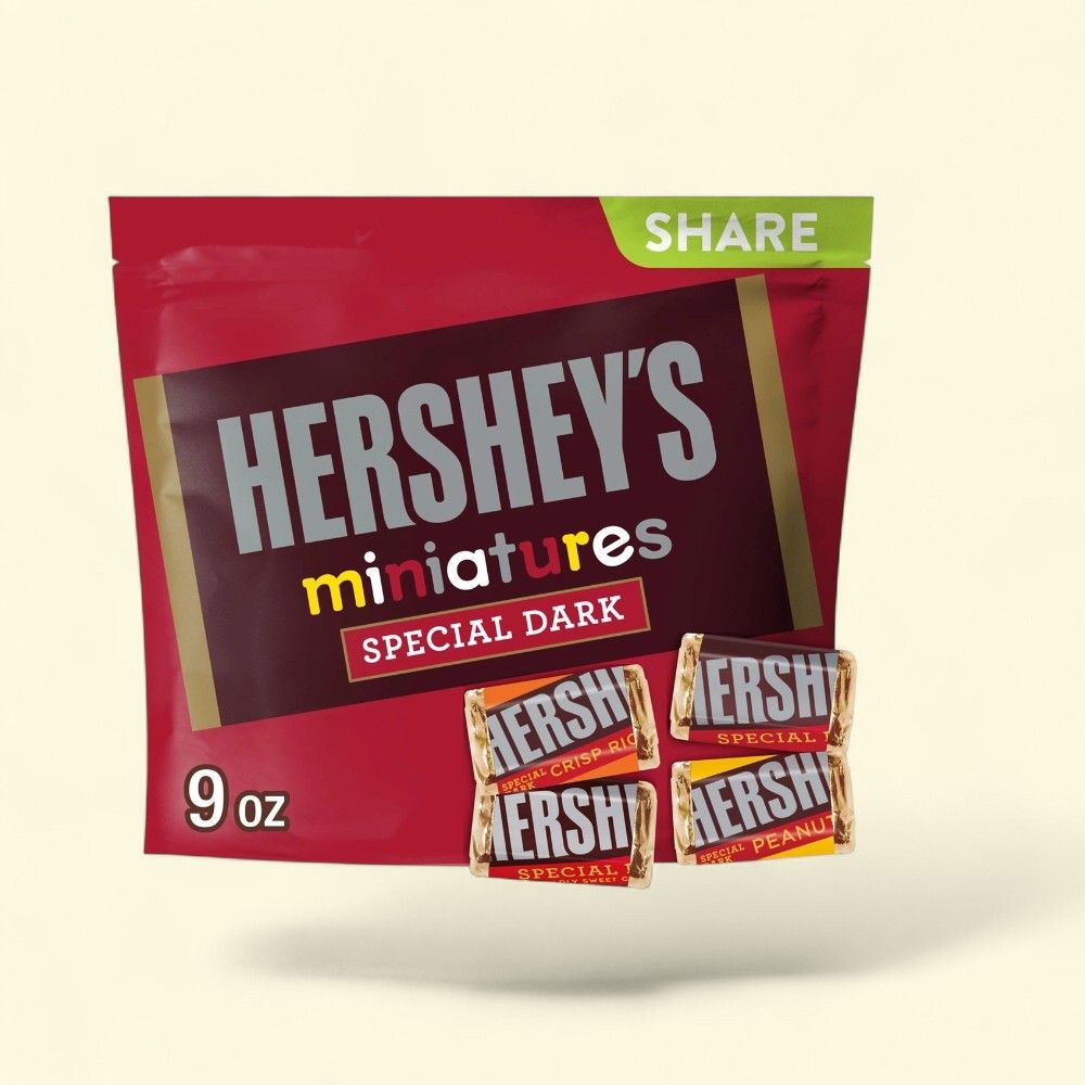 Hershey's Special Dark Chocolate Miniatures - Assorted Candy — authentic US product shipped worldwide by Treatspree