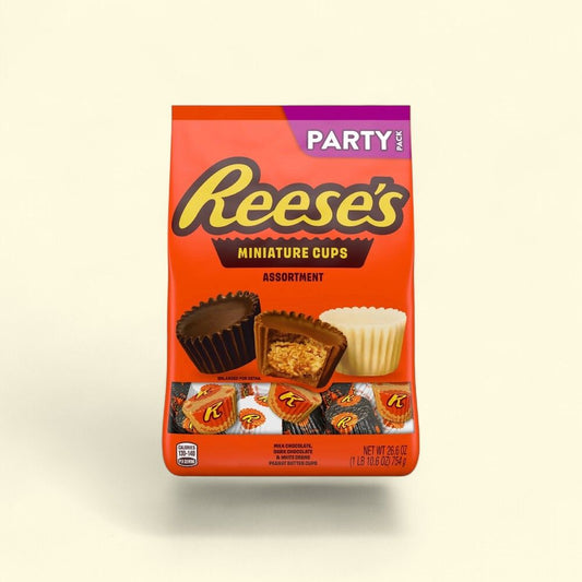 Reese's Miniatures Assorted Peanut Butter Cups - authentic US product shipped worldwide by Treatspree