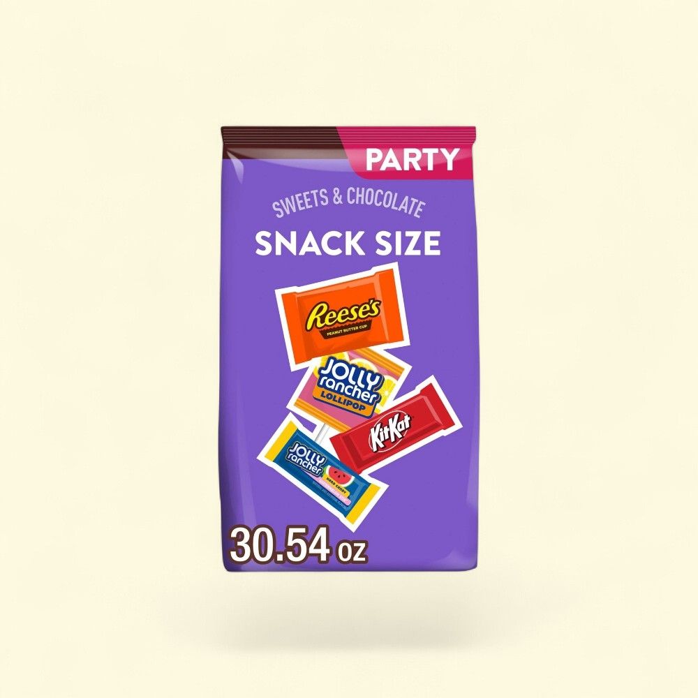 Reese's, Kit Kat & Jolly Rancher Assorted Snack Size Party Pack — authentic US product shipped worldwide by Treatspree